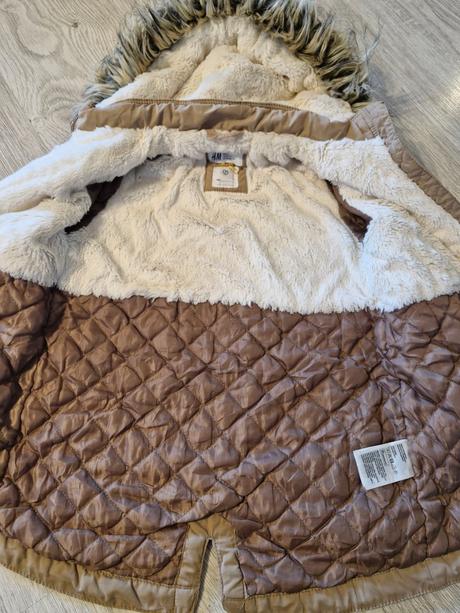 Zimná bunda, h&m,122