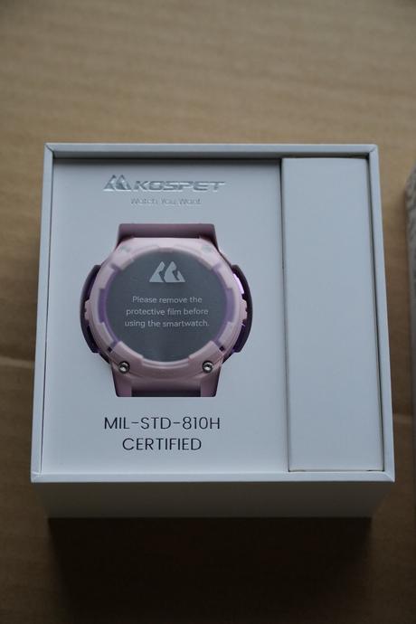 Ružové smartwatch kospet tank s2 pink, 