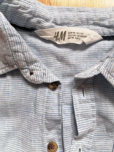 Slávnostná košielka h&m - 98, h&m,98