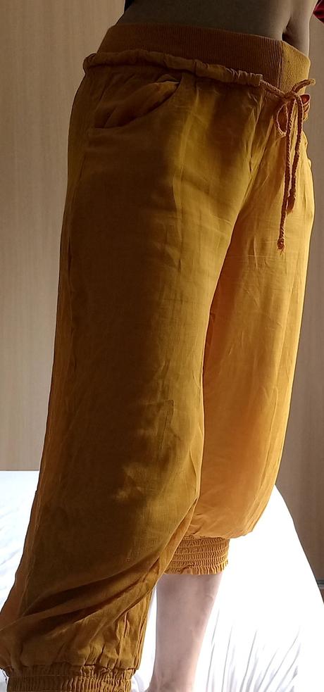 Ľahučké nohavice, s