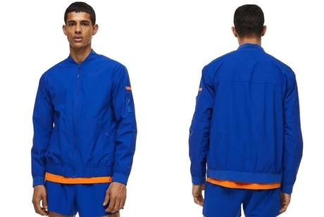 Bežecká bunda hm move jasnomodrá, h&m,l