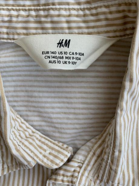 Košeľa h&m, h&m,140