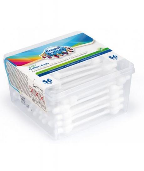 Hygienické vatové tyčinky 56 ks, 