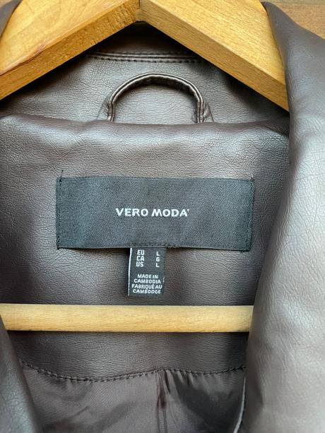 Vero moda kožená bunda, vero moda,l