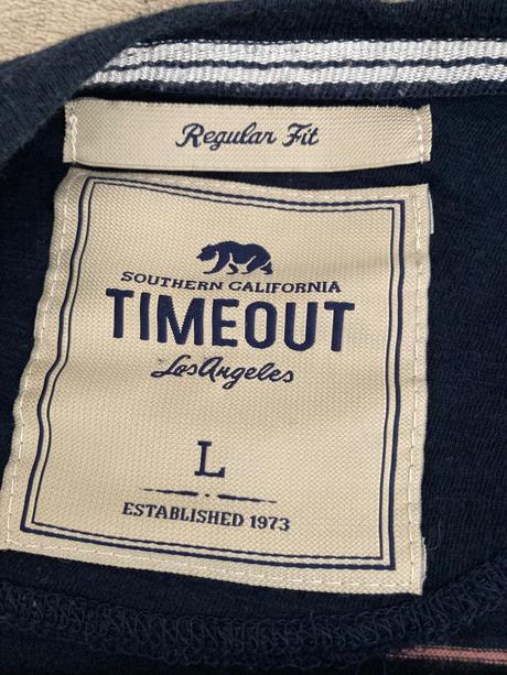 Panske tričko l, timeout,l