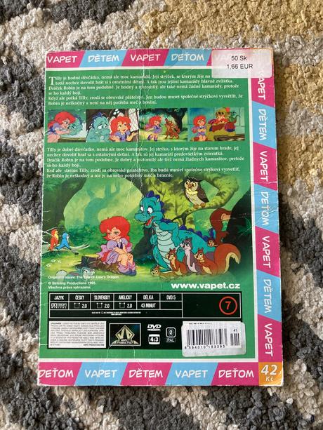 Dvd vapet rozprávky 4ks,