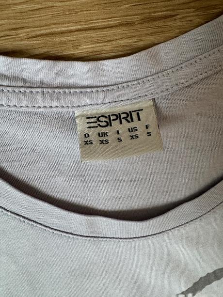 Bavlnene fialkove tricko esprit 55/42 cm, esprit,158