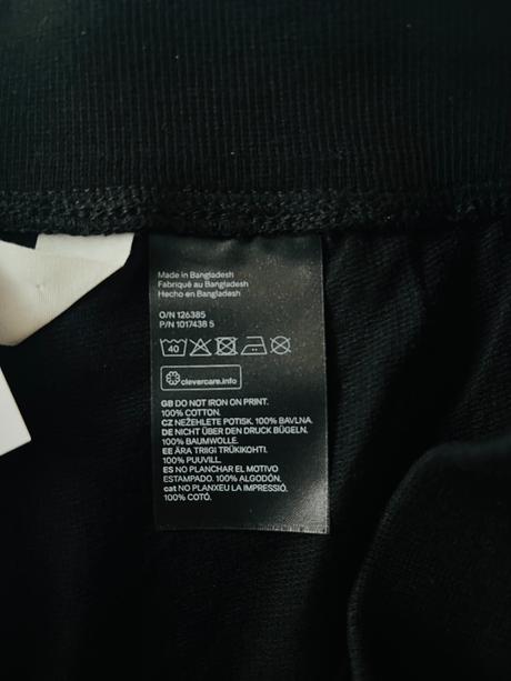 H&m čierne tenké tepláky ve.170, h&m,170