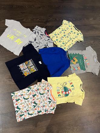 Tričká s krátkym rukávom, 86–98