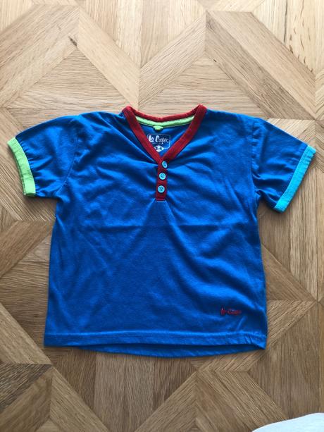 Farebné tričko, lee cooper,104