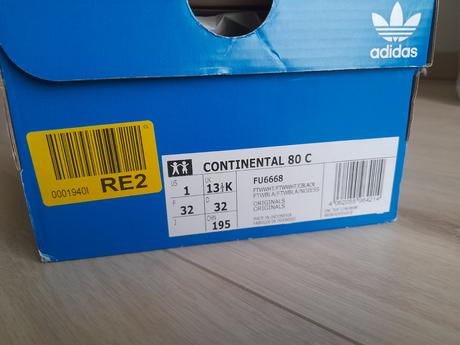 Tenisky adidas continental 80, adidas,32