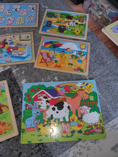 Drevené puzzle, 