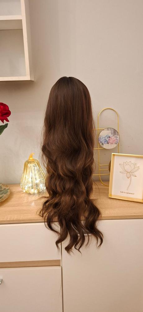 Parochňa hnedá balayage,