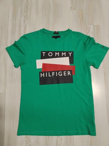 Chlapčenské tričko th, tommy hilfiger,164