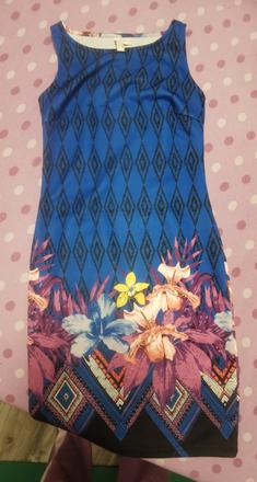 Šaty s farebným printom, bonprix,xs