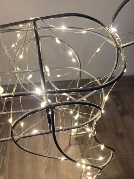 Led svietiaci vianočný sob, 