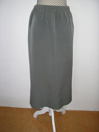 1417. sukňa khaki, xxl