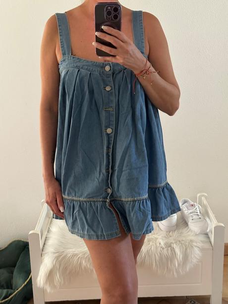 Denim šaty, s
