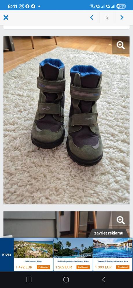 Čižmy superfit, superfit,35