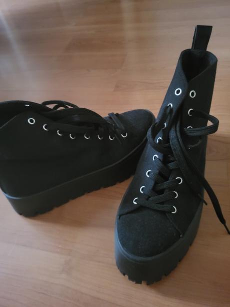 Vysoké tenisky na platforme asos, 40