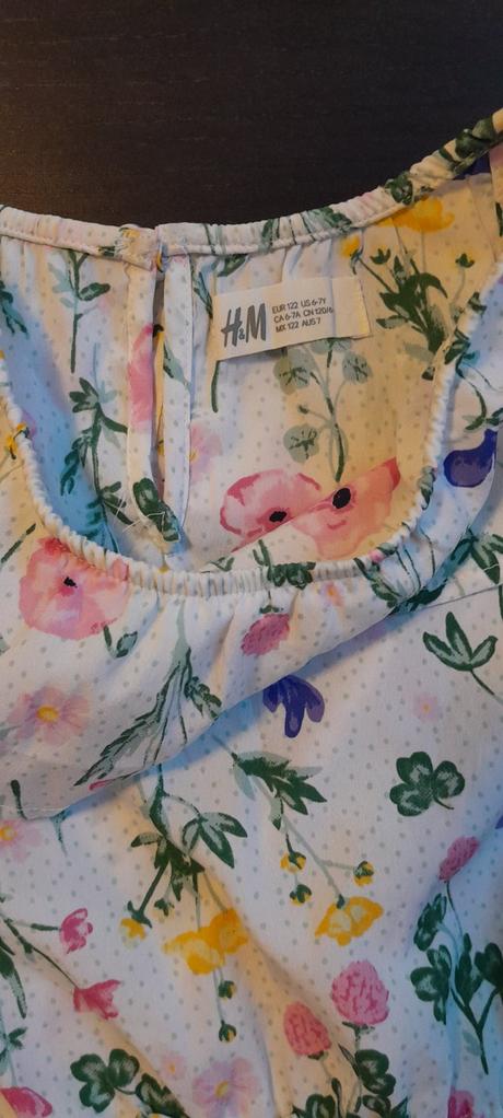 Šaty lahké 6-7, h&m,122