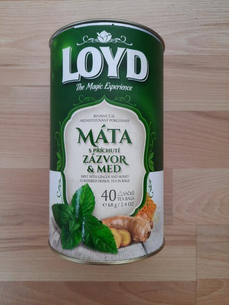 Plechová dóza loyd,