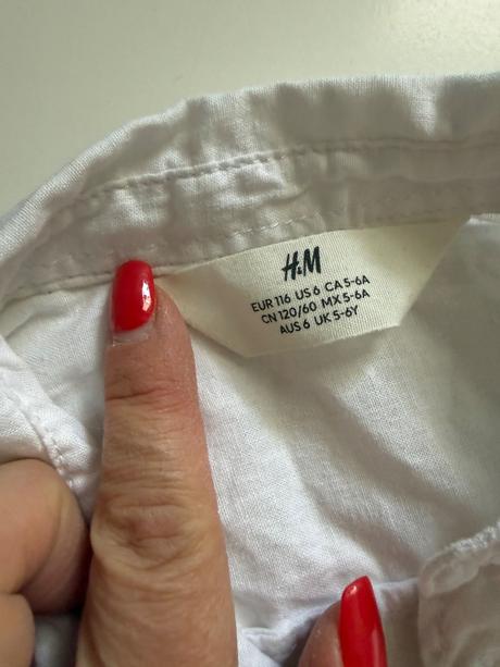 H&m komplet 116, 116