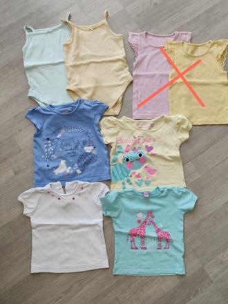 Trička na leto 80,86, 86–98