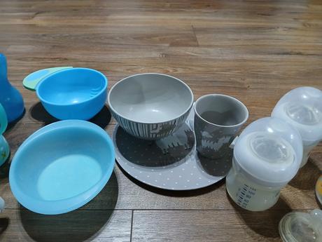 Detské fľaše a misky, avent