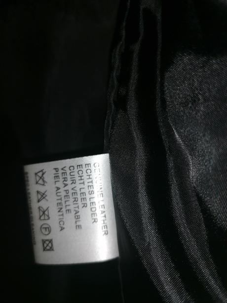 Kožená bunda dámska, veľ. 40-42, l