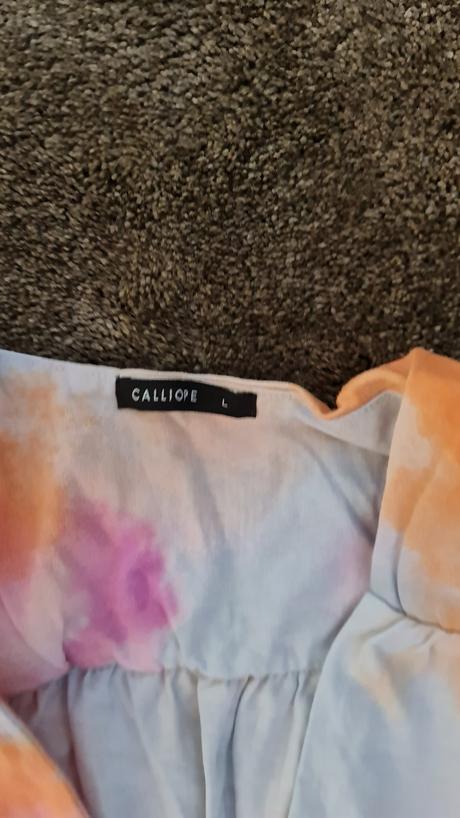 Crop top s vypchavkami, calliope,l