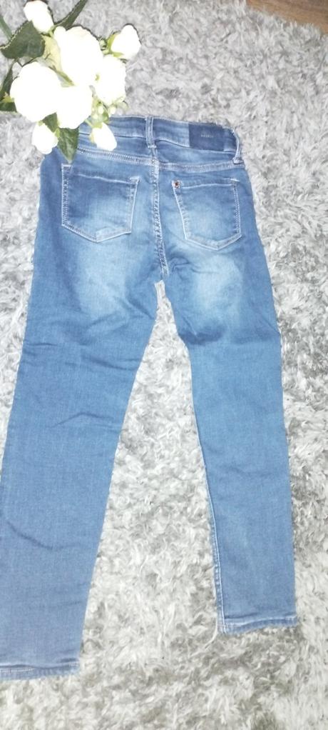 Zateplené rifle, denim,116