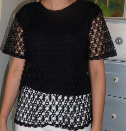 Krajkové tričko, m