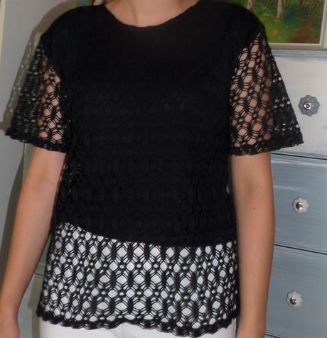 Krajkové tričko, m