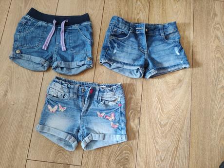 Riflové kratasy, h&m,110