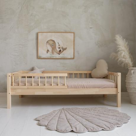 Detská drevená posteľ,rôzne veľkosti farby, šírka (cm): 80,dĺžka (cm): 200