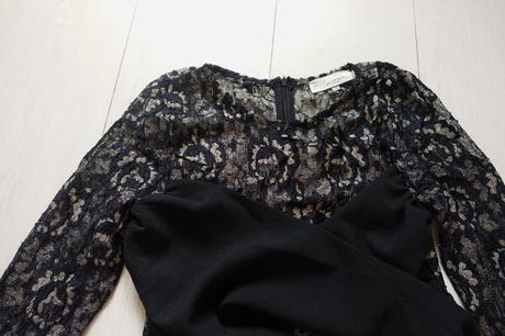 Zlatočierne šaty sugarlips, xs