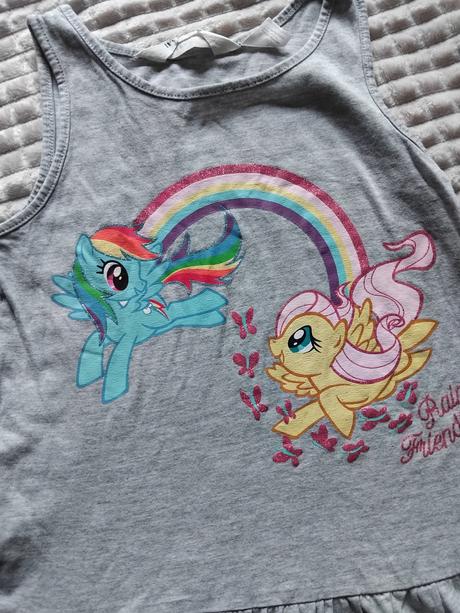 Letne šaty my little pony, h&m,110