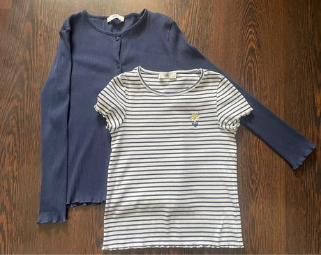 Svetrik + tricko, c&a,140