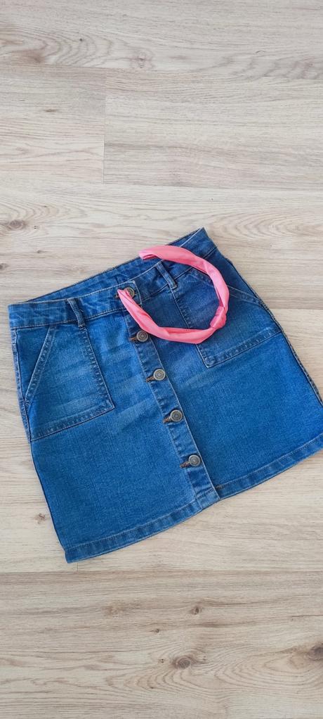 Riflová sukňa pre dievčatko, 146