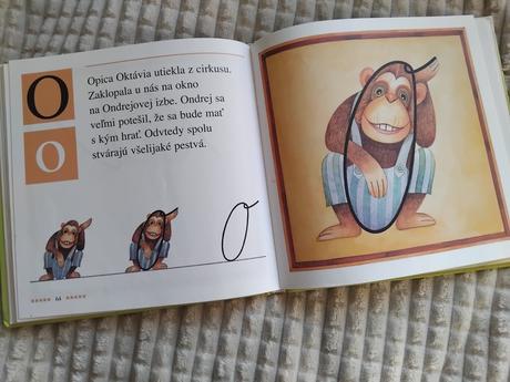 Maľovane pismena kniha,