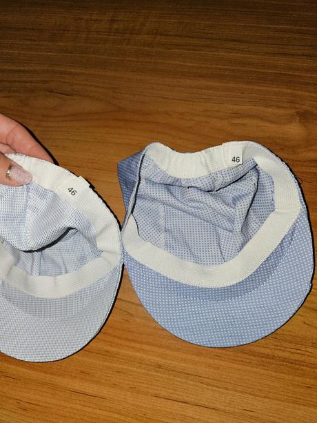 Čiapočky pre dvojčatá... 2ks veľkosť 46, <50