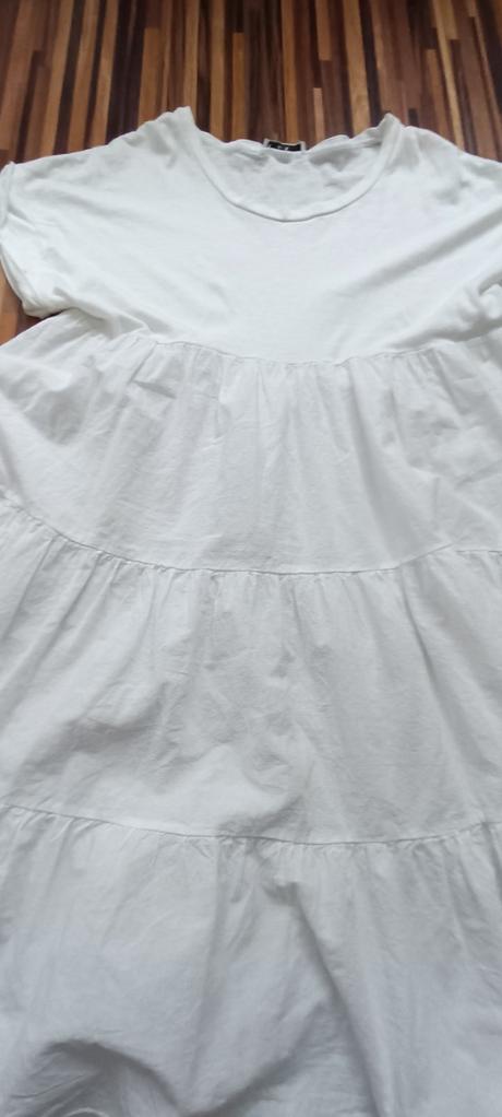 Biele šaty m/l, l