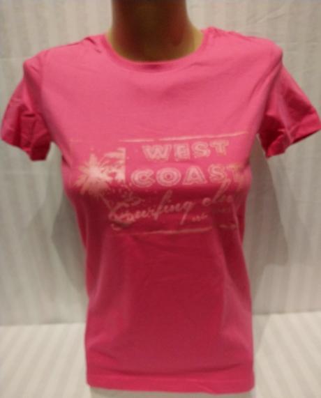 Dámsky sýto ružový top west coast, stedman, s, s