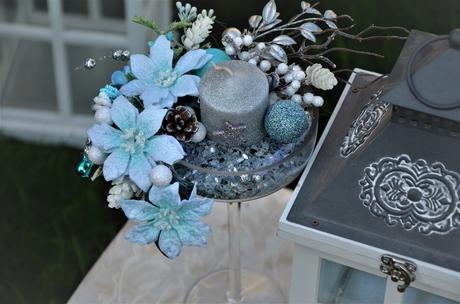 Vianočný svietnik-aranžmán, 