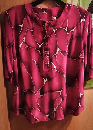 Krásna blúzka pre dámy väčšie veľkosti, 4xl / 5xl / xl / xxl / xxxl
