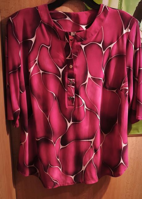Krásna blúzka pre dámy väčšie veľkosti, 4xl / 5xl / xl / xxl / xxxl