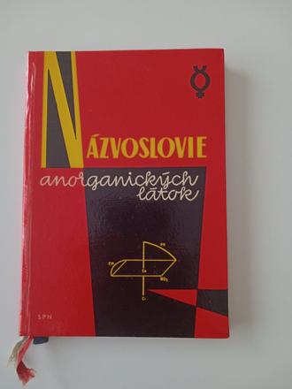 Názvoslovie anorganických látok,