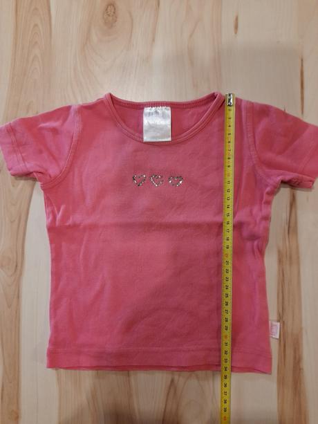 Tričko so srdiečkami, 98