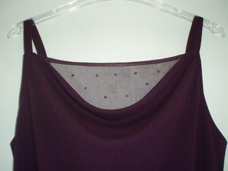 Fialove spoločenské šaty, m